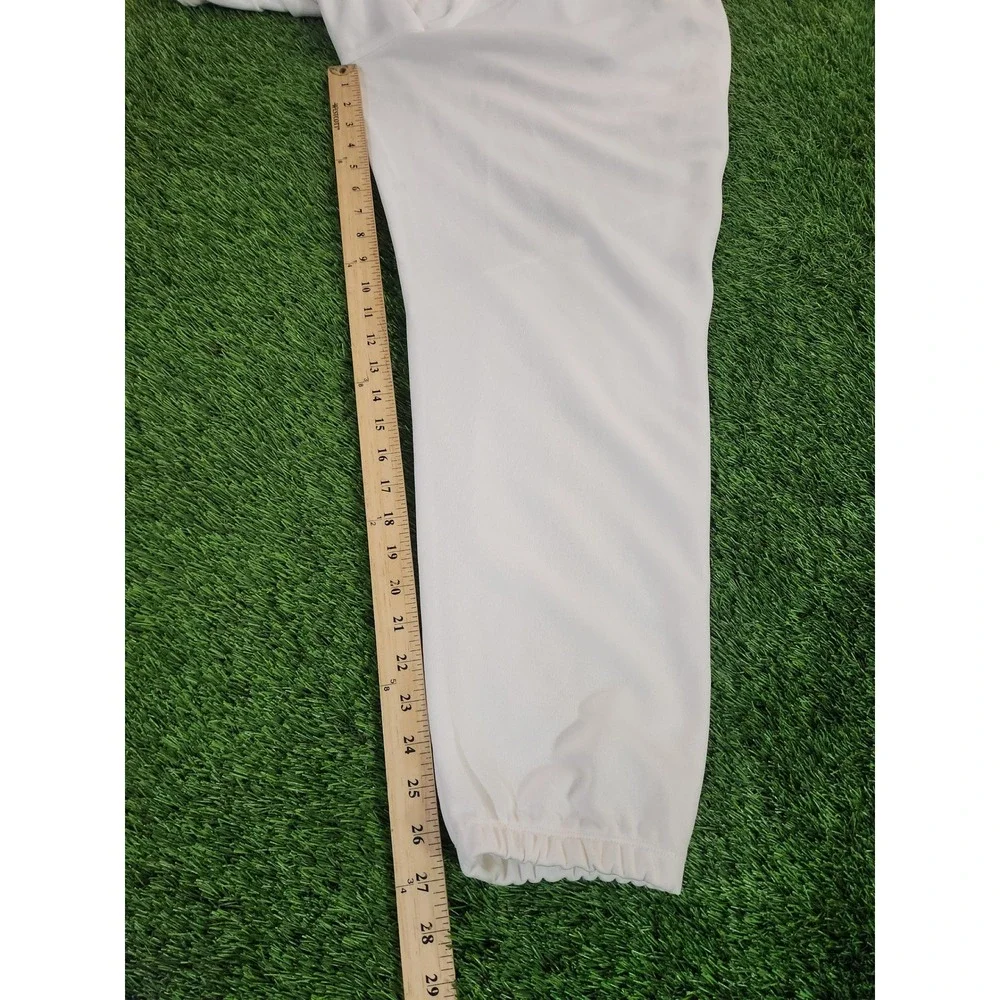 Under Armour Baseball Pants Mens XL White Elastic Cuff Stretch Game Adult UA